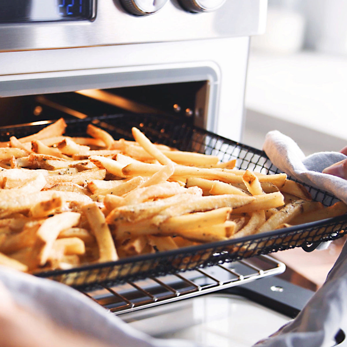 Elite Convection Air Fryer Toaster Oven | Premiere Stainless Steel