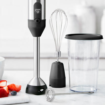 GreenLife Variable Speed Hand Blender | Black