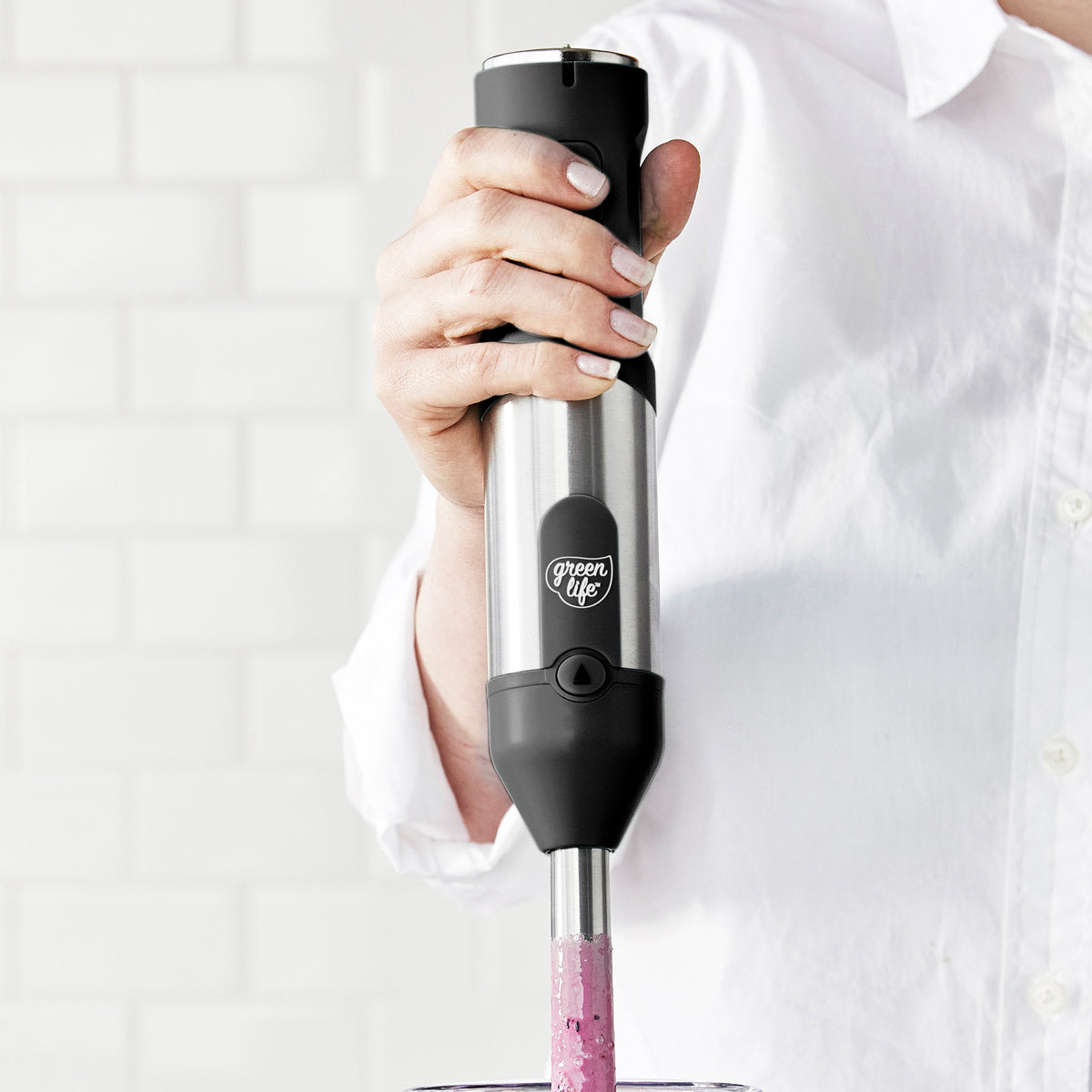 GreenLife Variable Speed Hand Blender | Black