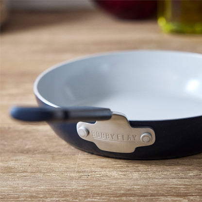 Bobby Flay by GreenPan Professional Ceramic Nonstick 8" Frypan | Oxford Blue