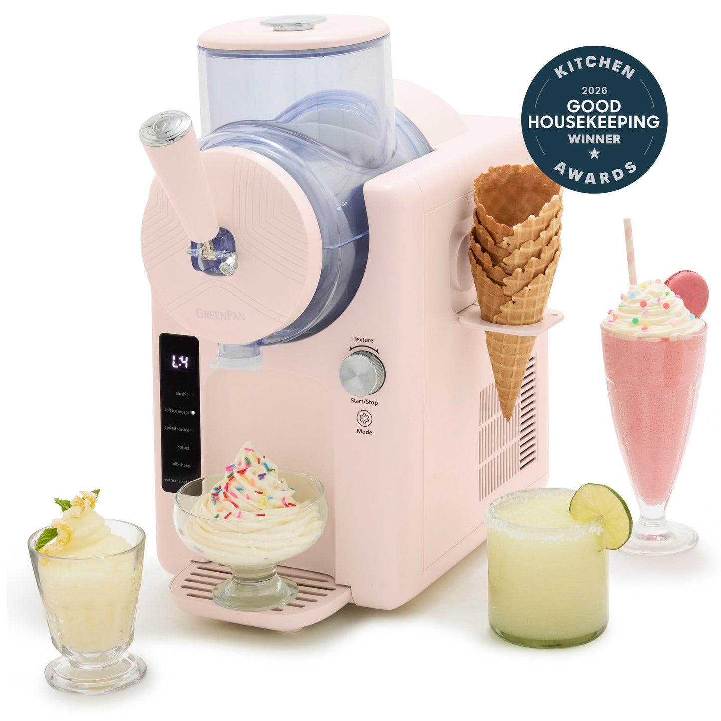 Frost Classic 15-in-1 Ice Cream & Frozen Drink Maker | Cotton Candy