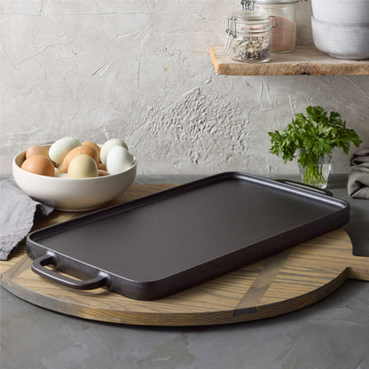 Bobby Flay by GreenPan 6-Piece Cast Iron Set with Bobby at Home Cookbook