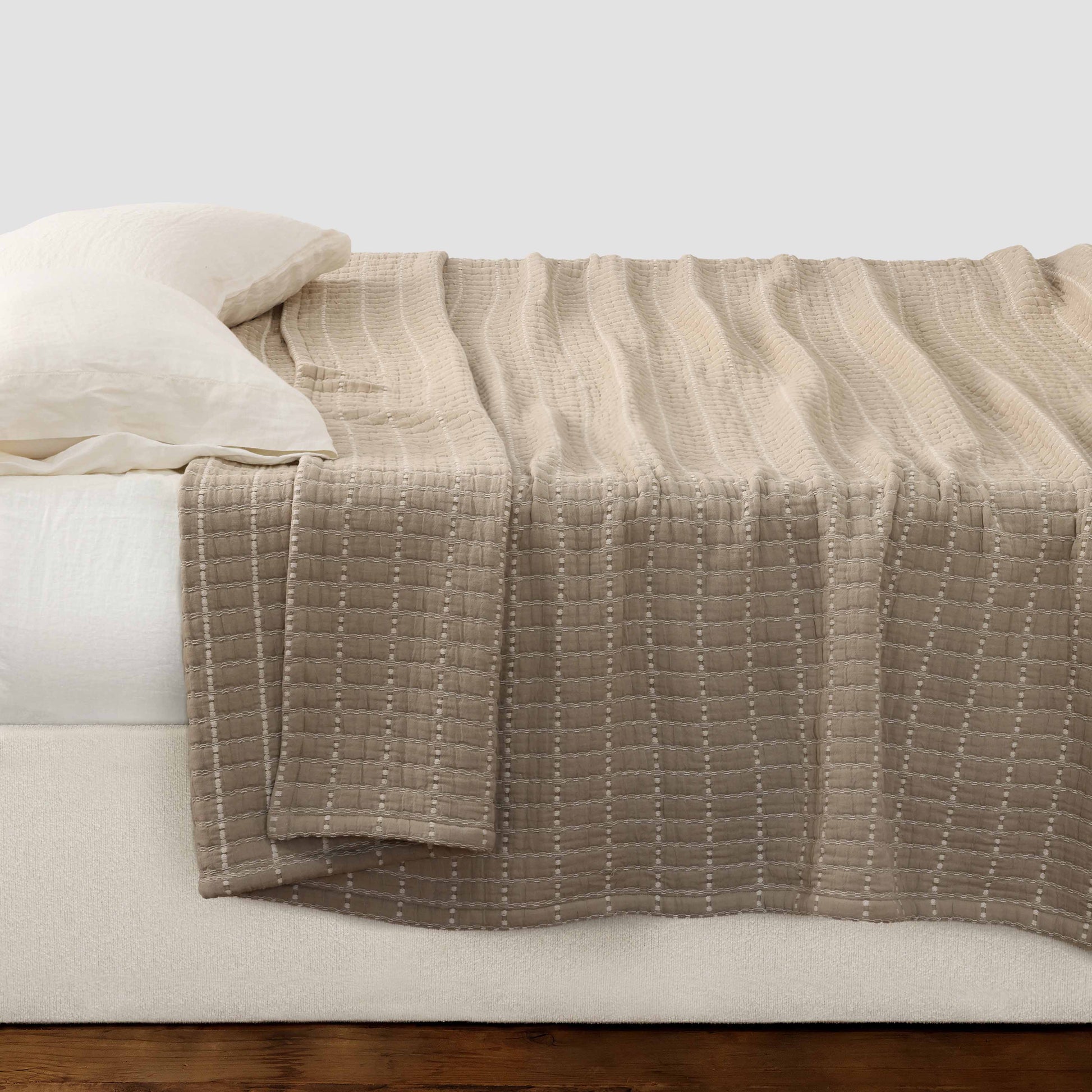 Naya Organic Cotton Quilted Bed Blanket