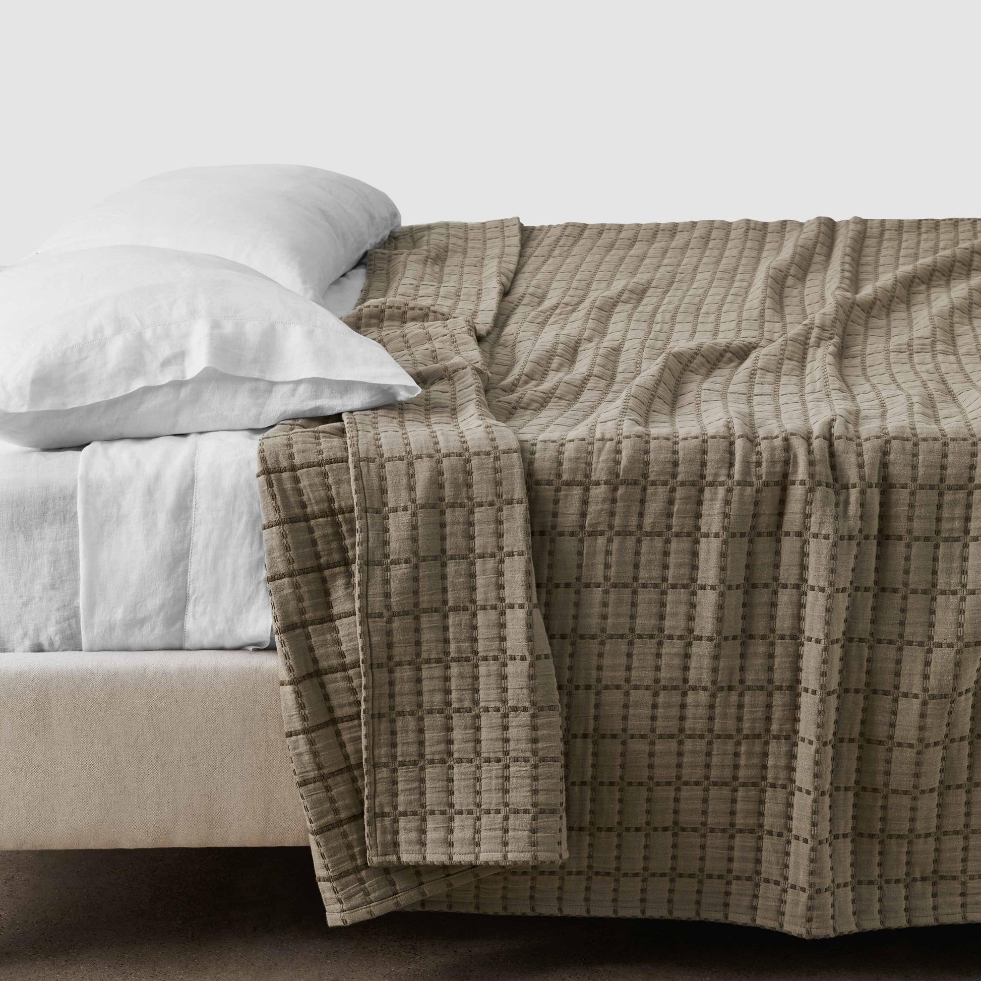 Naya Organic Cotton Quilted Bed Blanket
