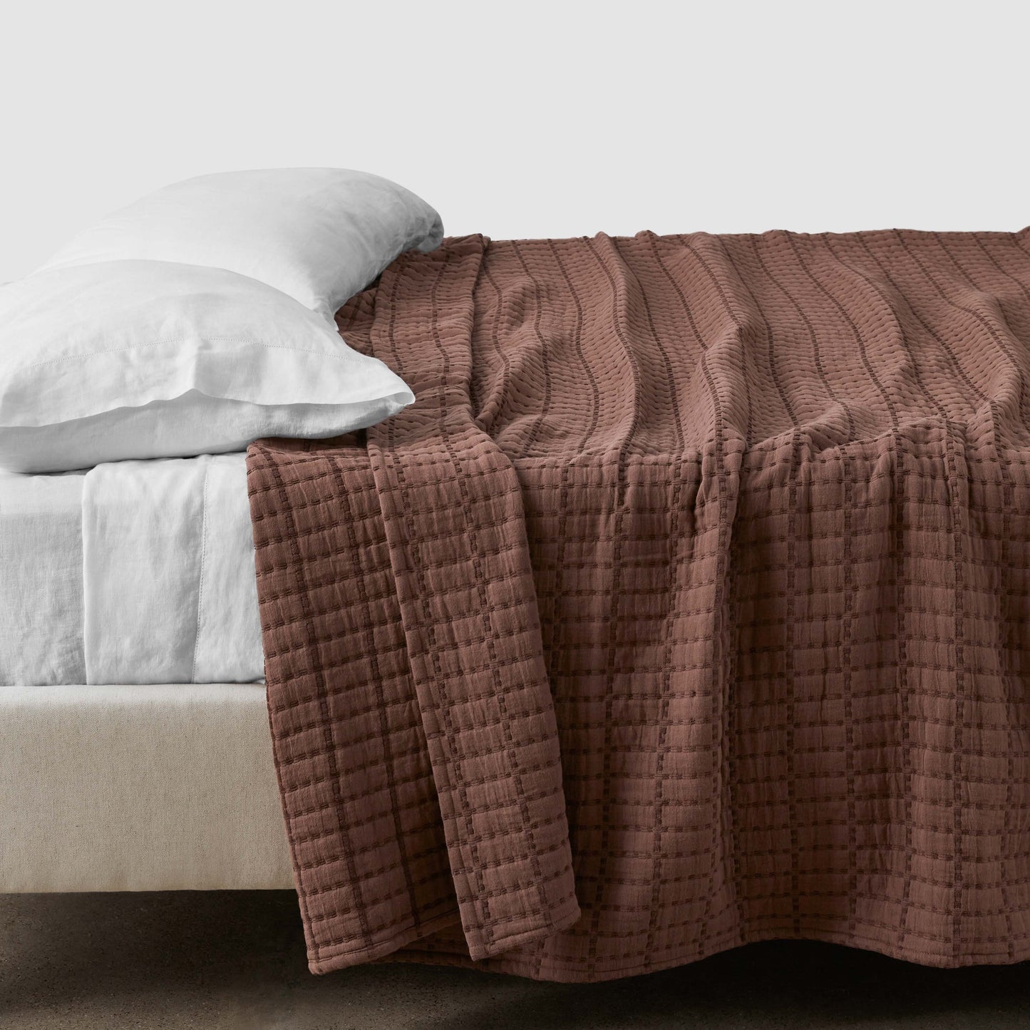 Naya Organic Cotton Quilted Bed Blanket