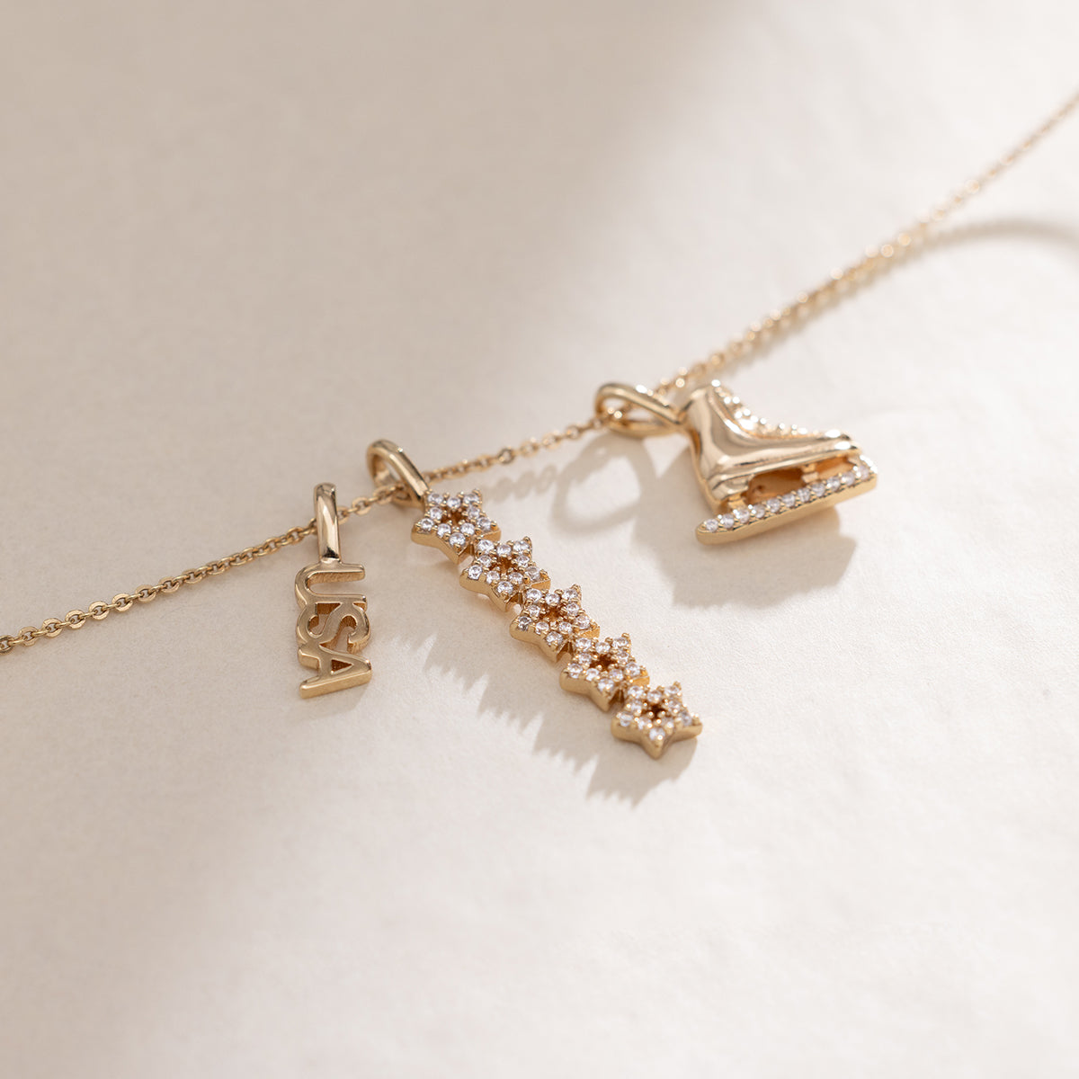 Vertical Star Charm