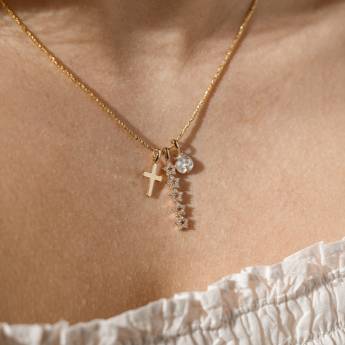 Vertical Star Charm