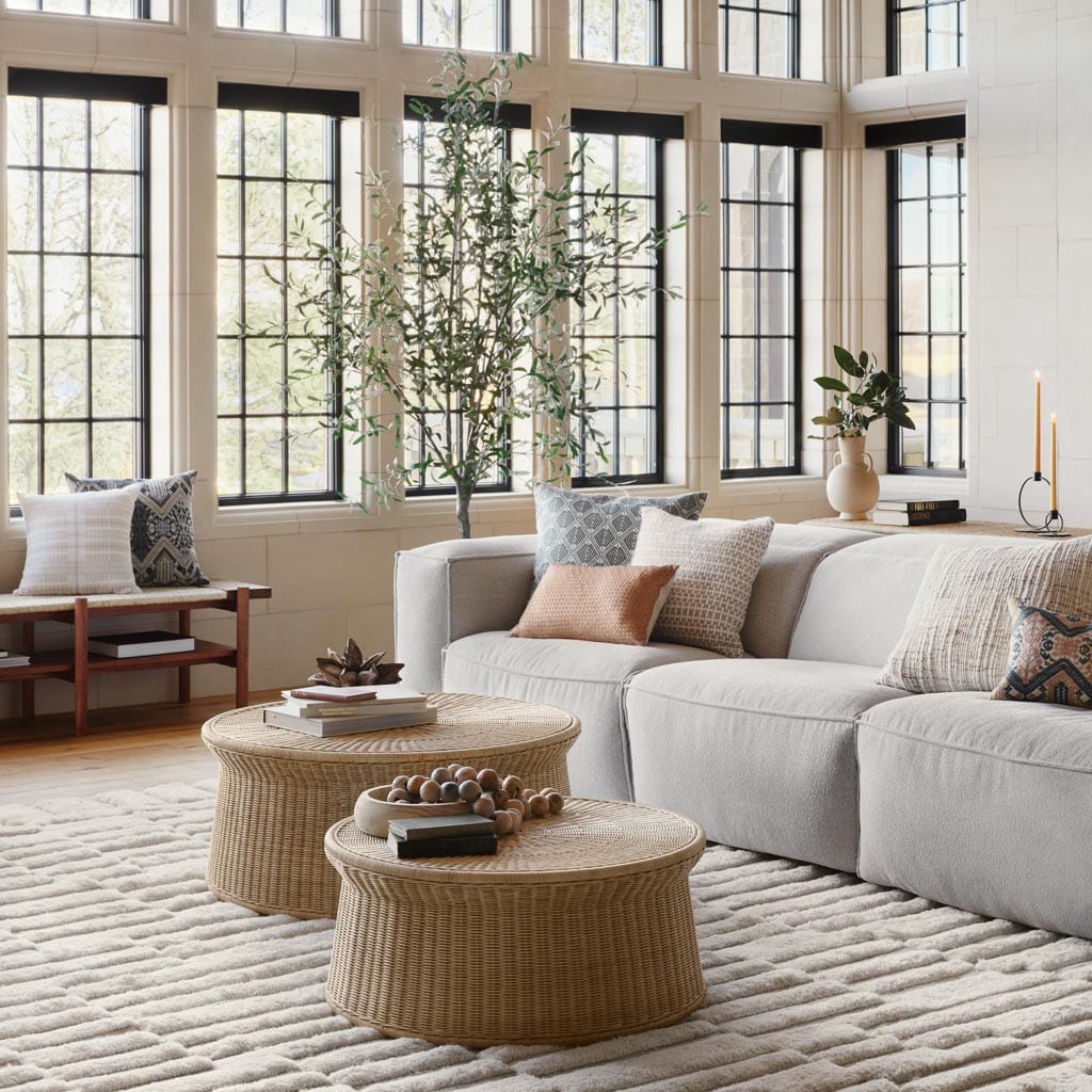 Ora Wicker Coffee Table