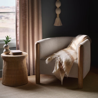 Ora Wicker Side Table