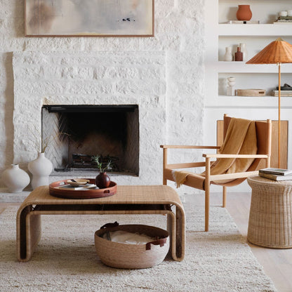 Ora Wicker Side Table