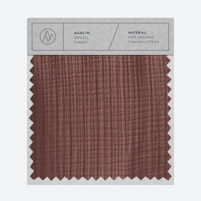 Organic Cotton Gauze Bedding Swatch