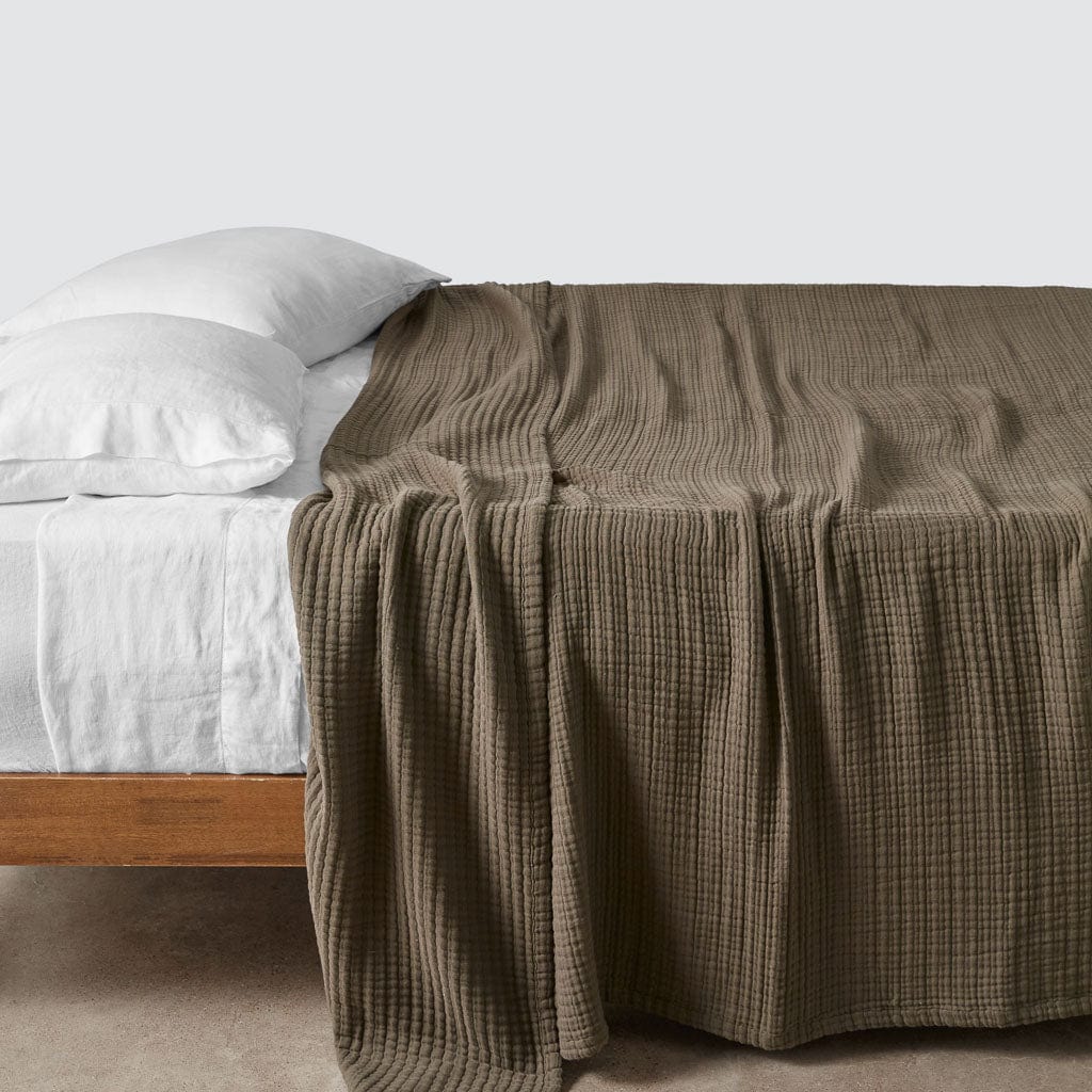 Organic Cotton Gauze Bed Blanket