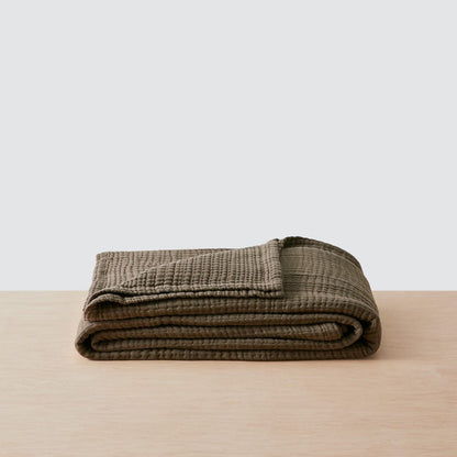 Organic Cotton Gauze Bed Blanket