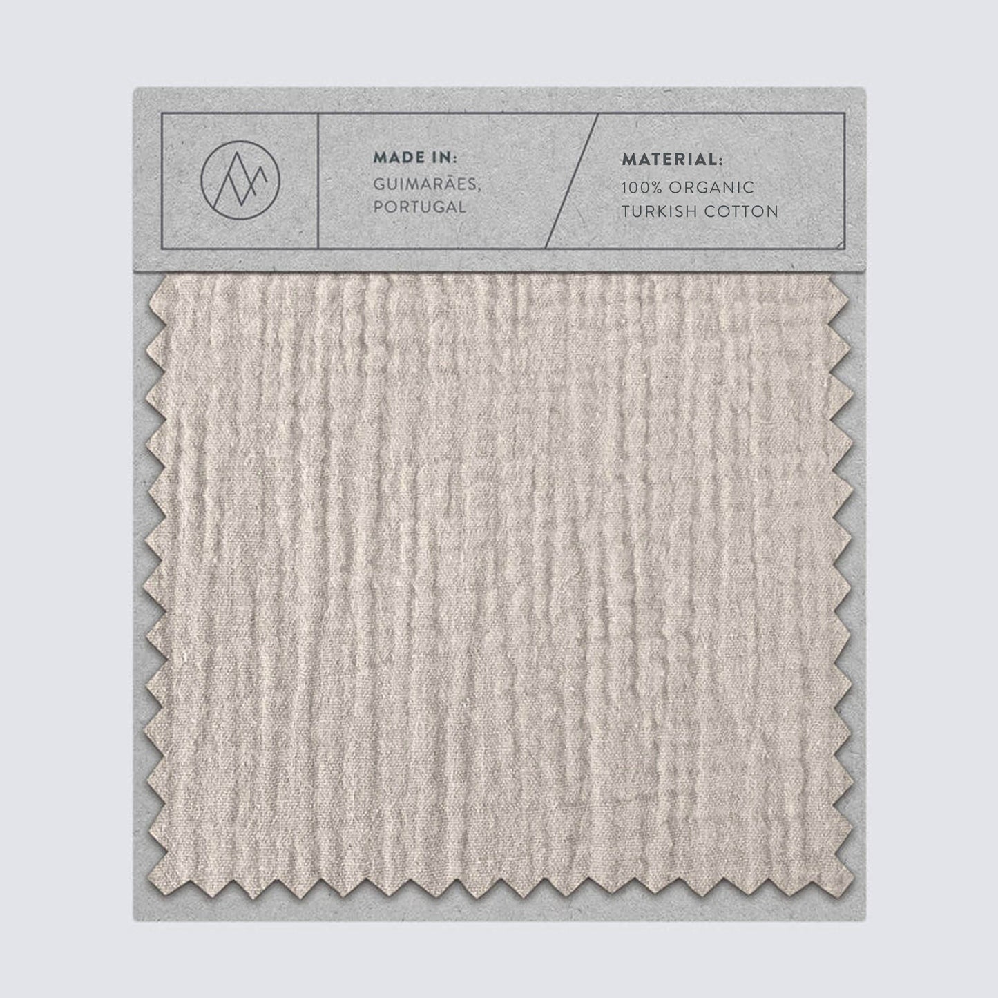 Organic Cotton Gauze Bedding Swatch