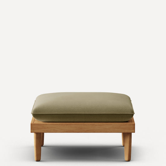 Dunes Teak Ottoman