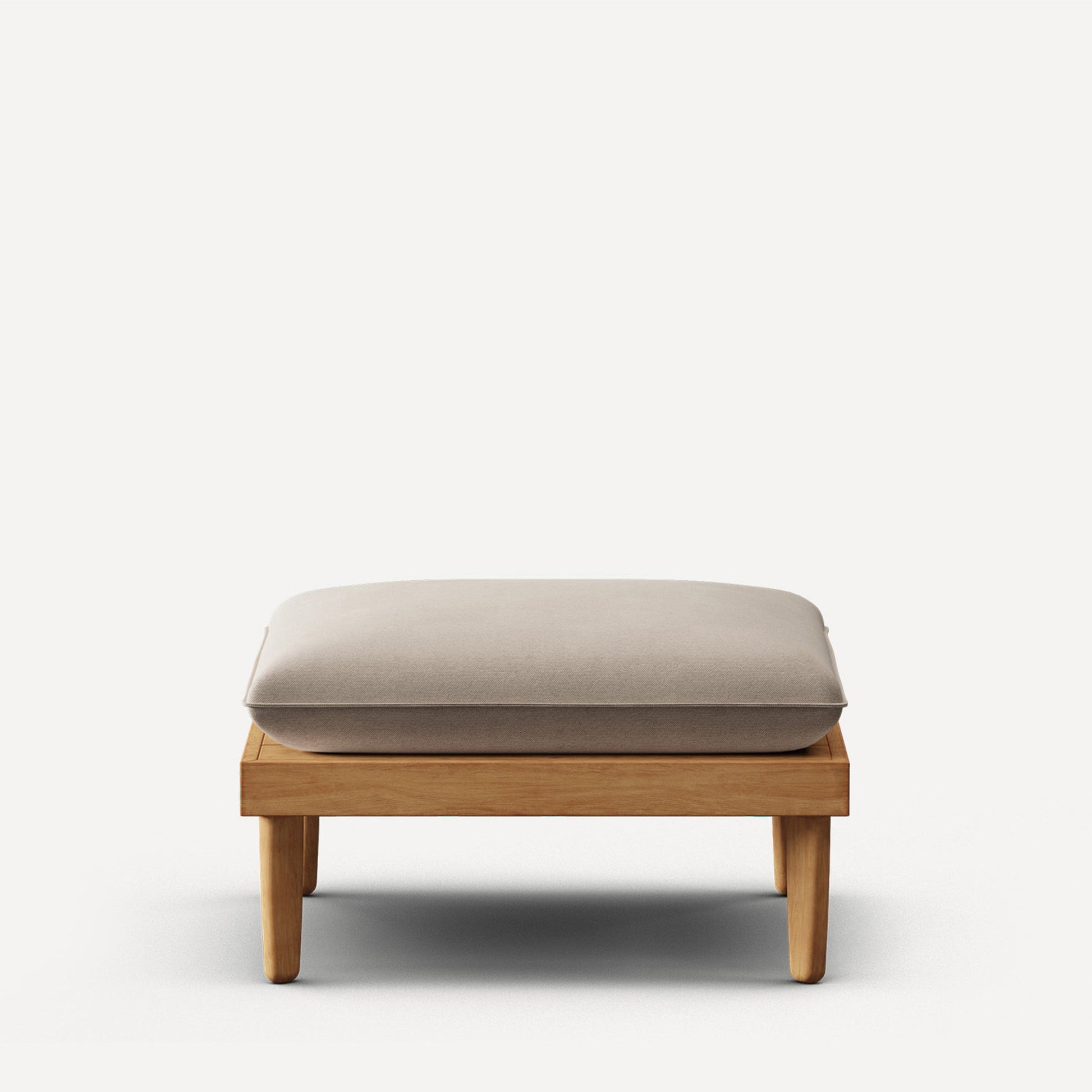 Dunes Teak Ottoman