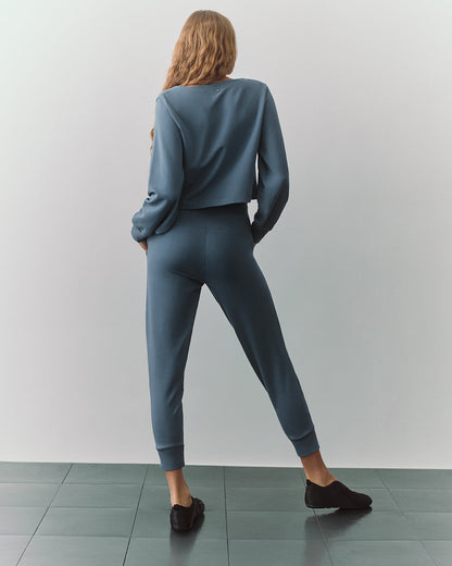 French Terry Tapered Lounge Pant