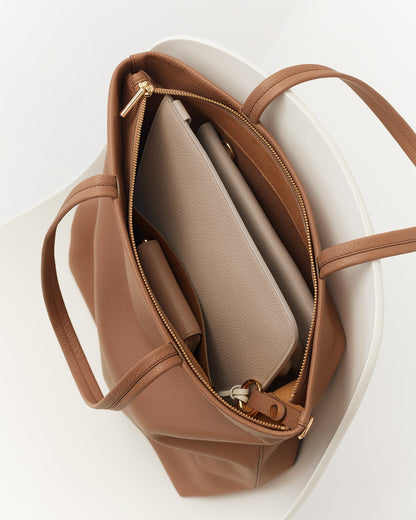 Tall Easy Zipper Tote