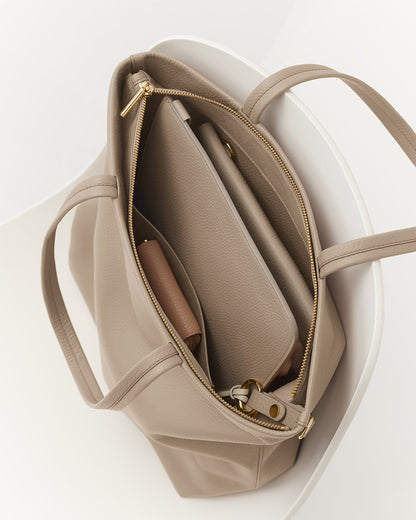 Tall Easy Zipper Tote