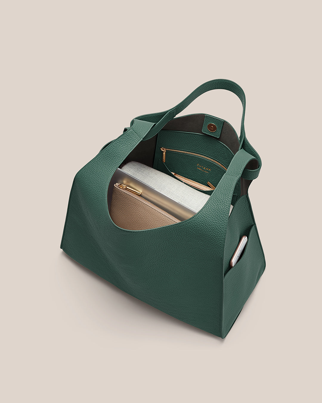 Oversized Double Loop Bag