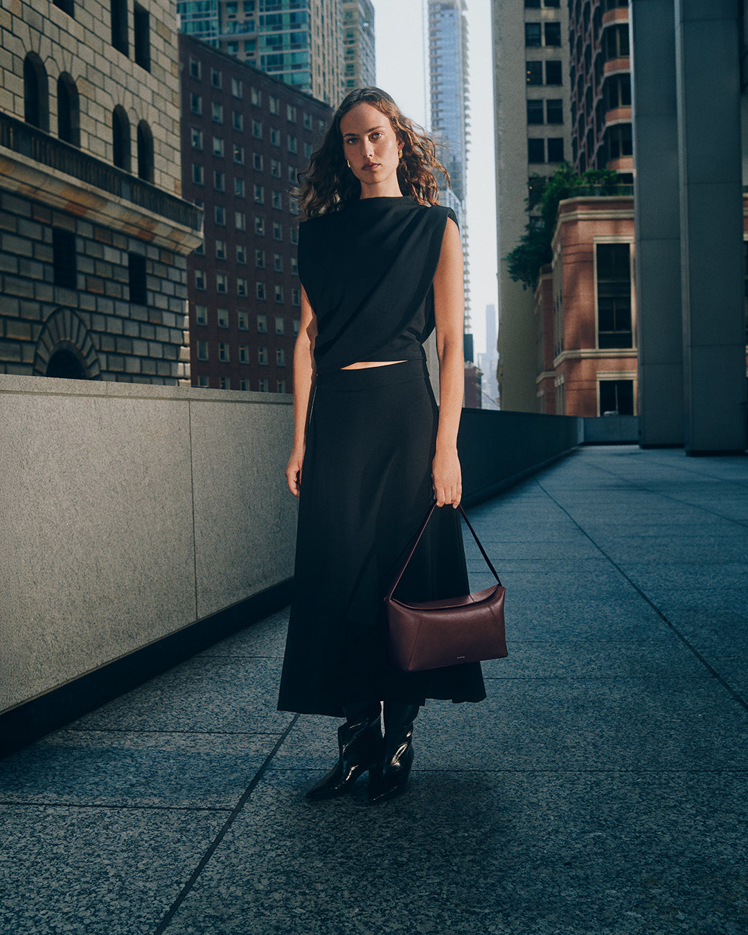 Ponte Asymmetrical Top