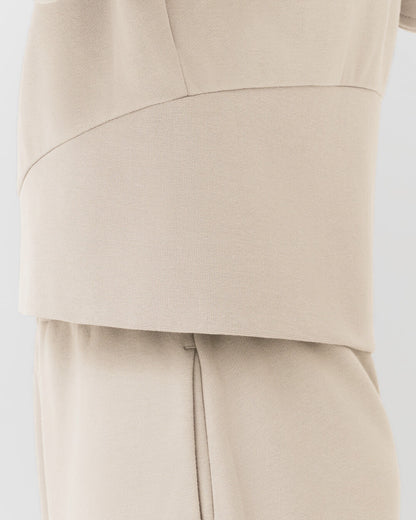 Terry Zip Front Hoodie