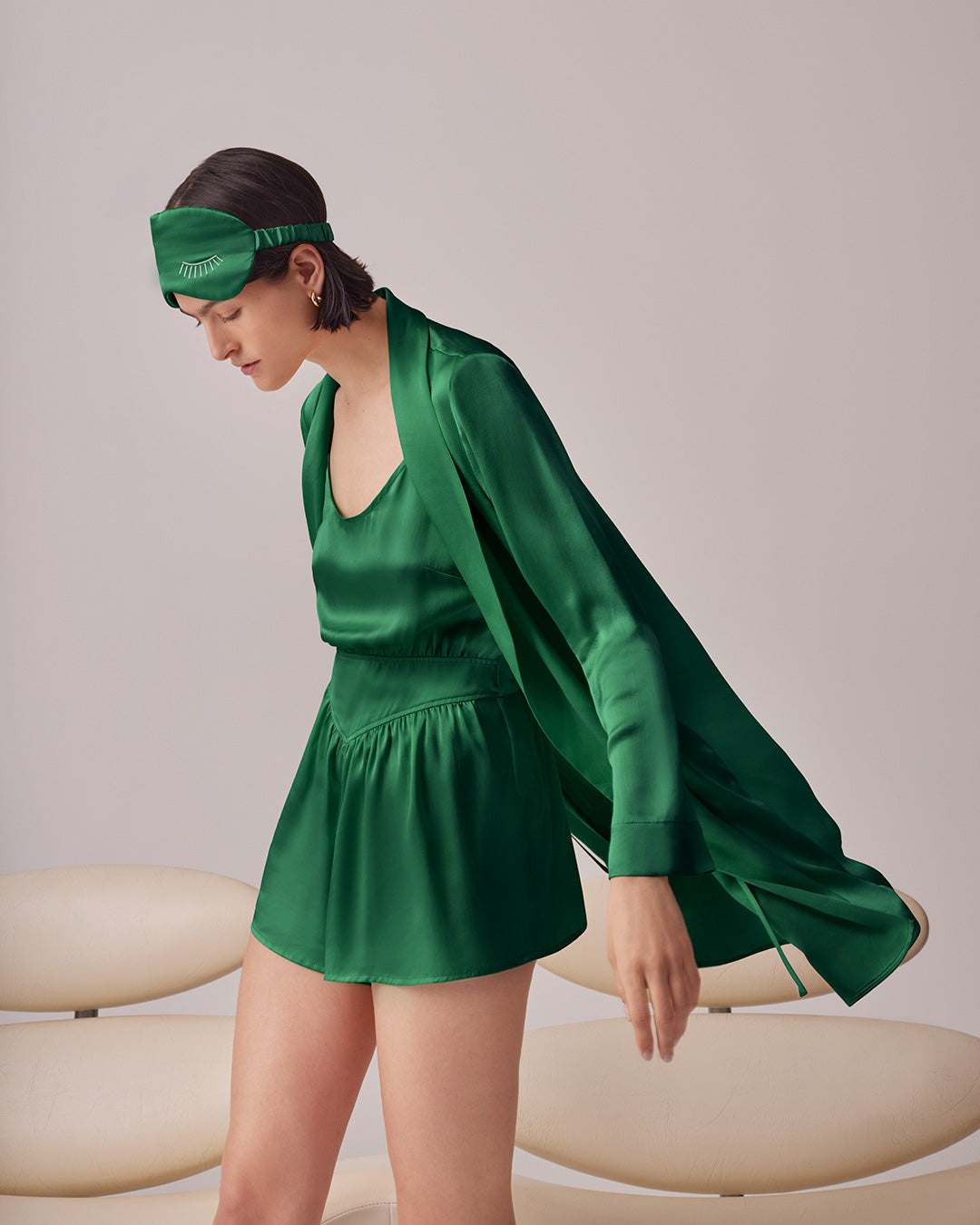 Washable Charmeuse Robe
