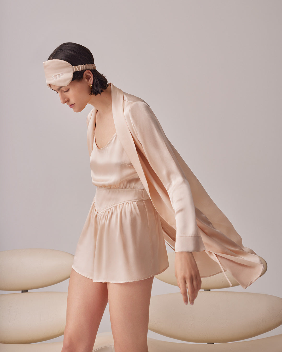 Washable Charmeuse Robe