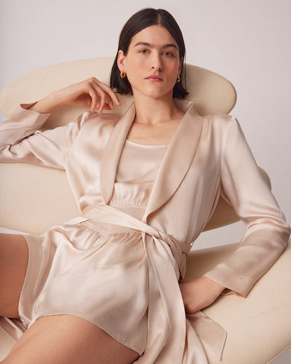 Washable Charmeuse Robe