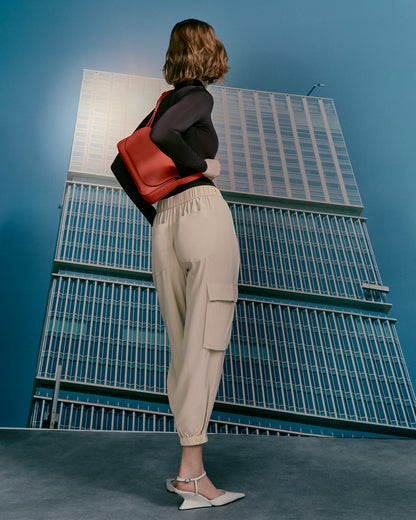 Washable Silk Utility Pant