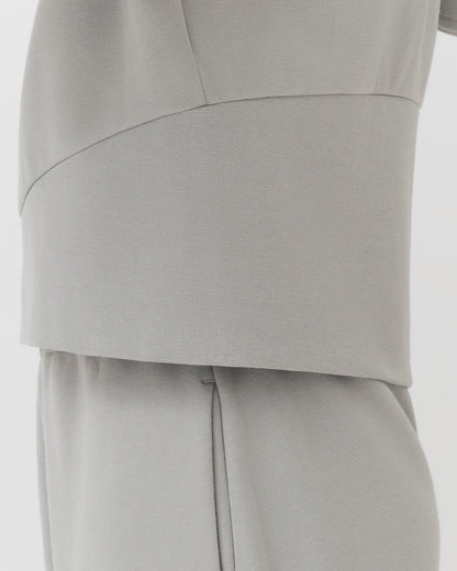 Terry Zip Front Hoodie