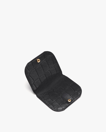 Duo Small Zip Wallet (Croco)