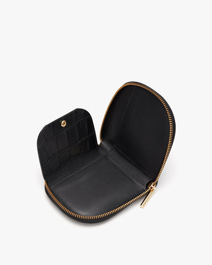 Duo Small Zip Wallet (Croco)