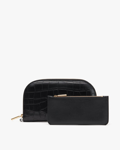Duo Zip Wallet (Croco)