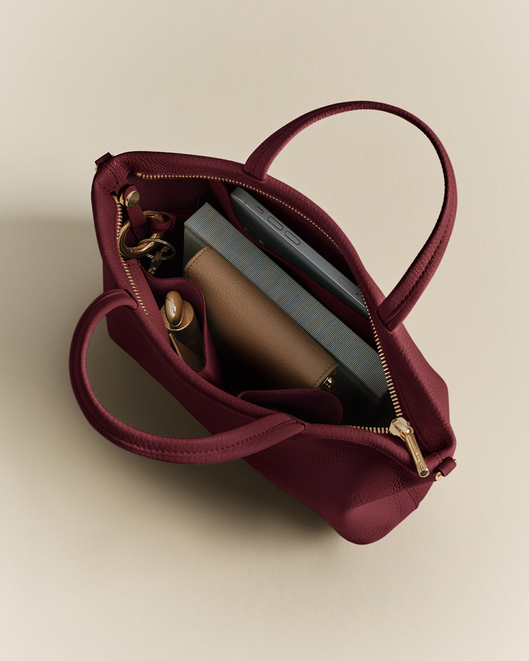 Mini Easy Zipper Tote