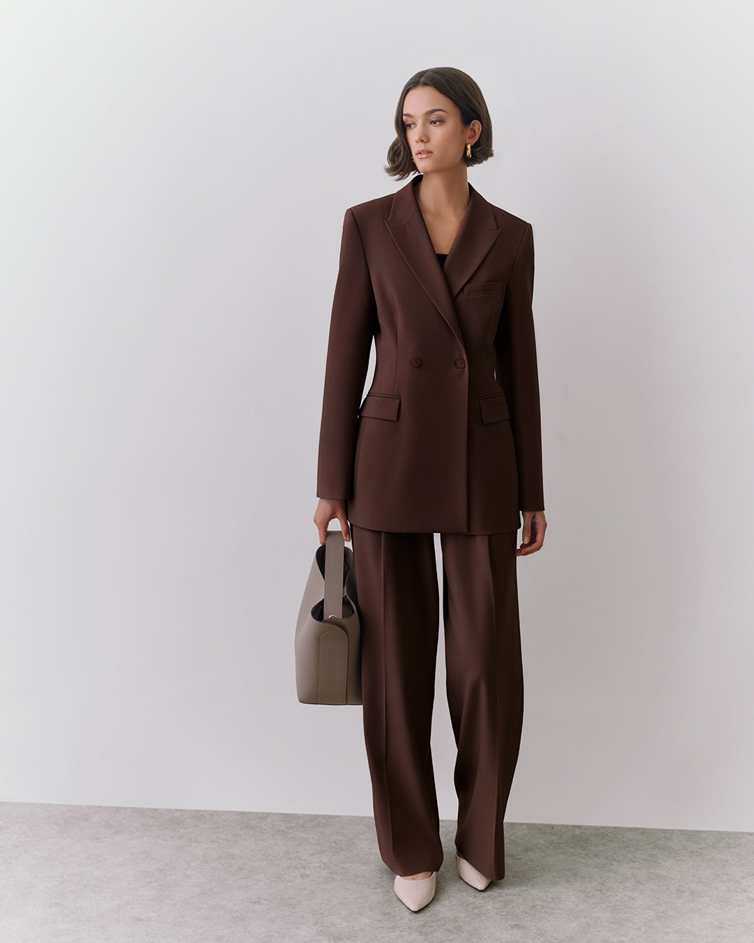 Wool Cinched Blazer