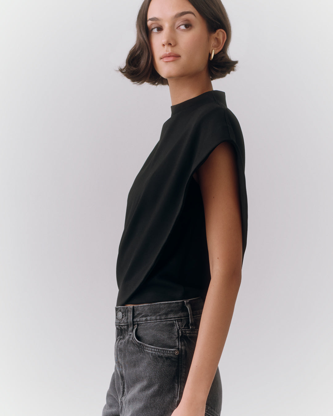 Ponte Asymmetrical Top