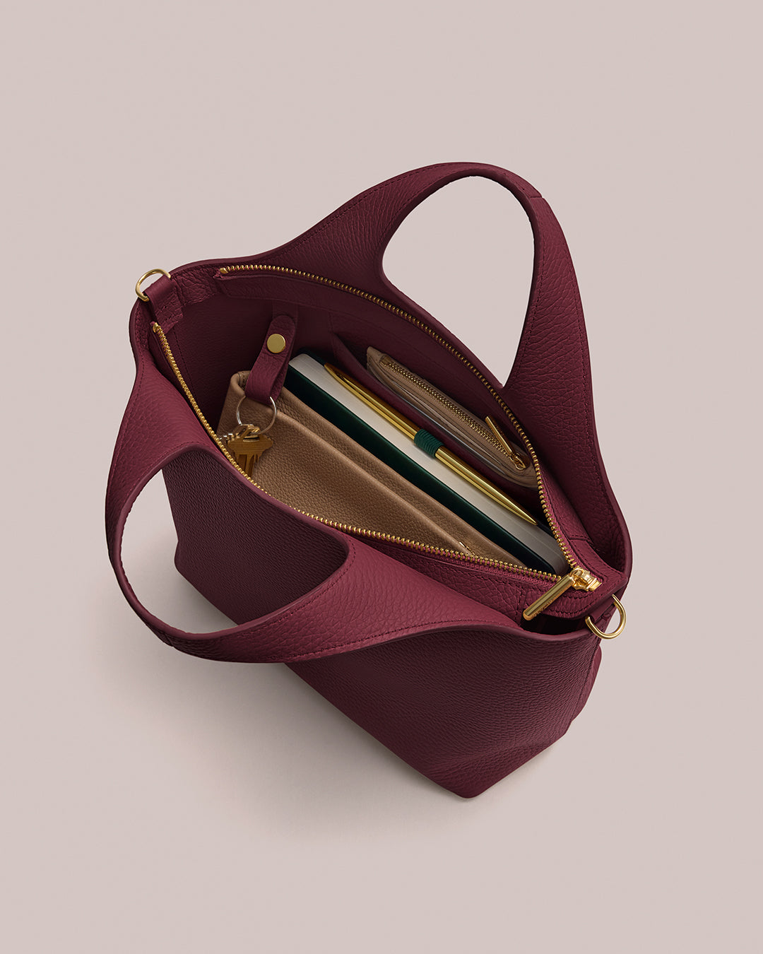 Small System Zipper Tote