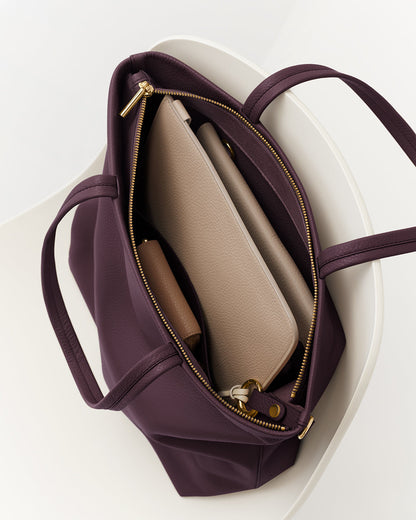 Tall Easy Zipper Tote
