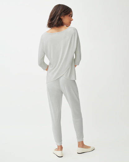 Drape-Back Sleep Set