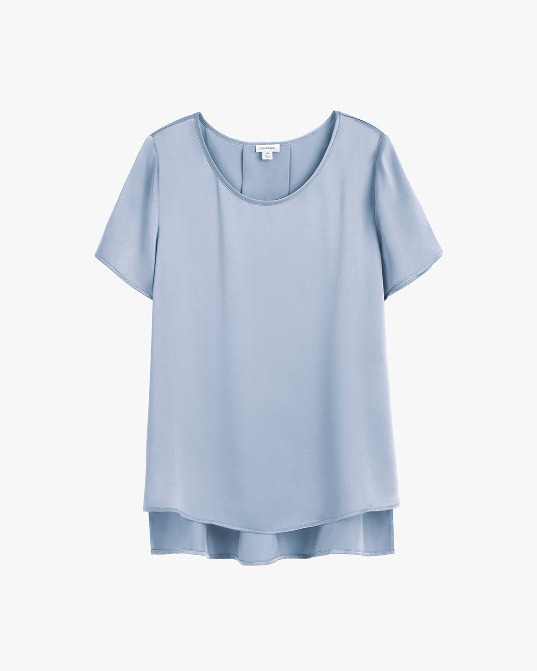 Washable Charmeuse High-Low Top