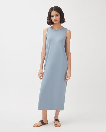 Drape-Back Dress
