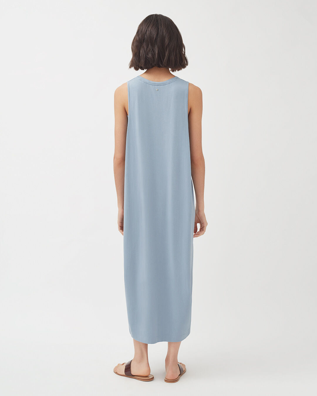 Drape-Back Dress