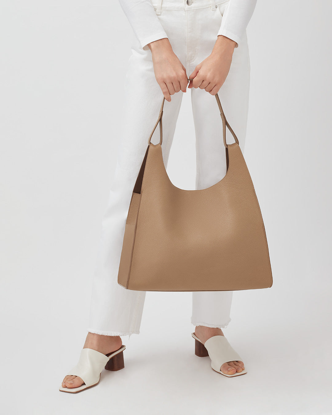Oversized Double Loop Bag