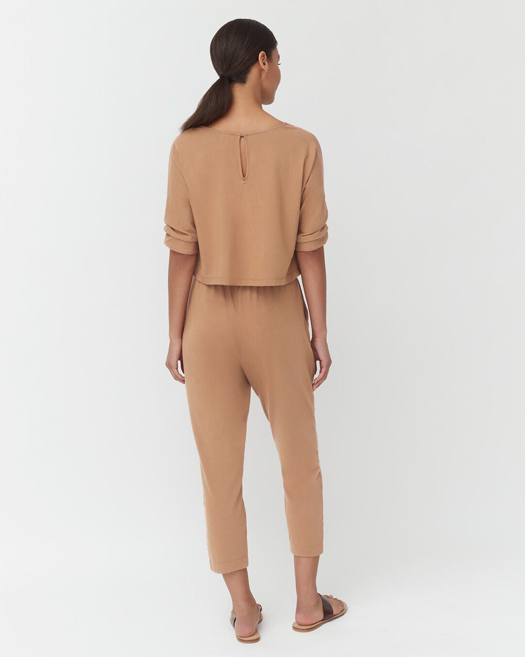 Open-Back Jumpsuit