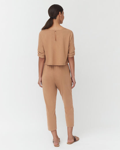 Open-Back Jumpsuit