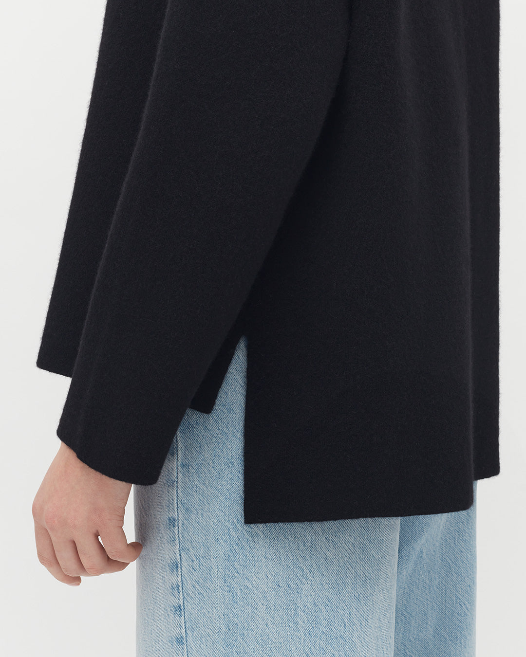 Wool Cashmere Short Jacket
