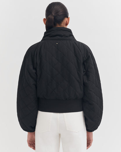 Balloon Sleeve Light Puffer
