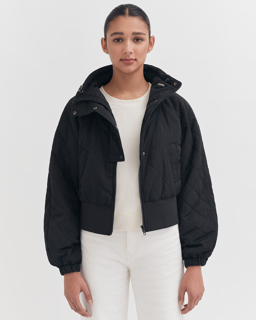 Balloon Sleeve Light Puffer