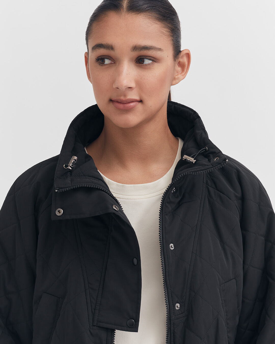 Balloon Sleeve Light Puffer